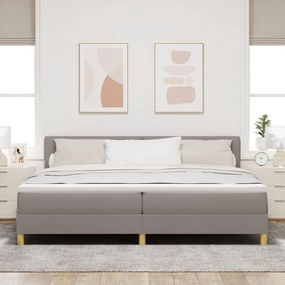 Box Spring Ágy Matraccal Többszínű 200x200 cm Szövet