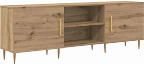 vidaXL TV szekrény kézműves tölgy 150 x 30 x 50 cm Faanyag