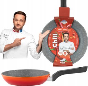 Alumínium Serpenyő Tapadásmentes Bevonattal Florina Chili 20cm