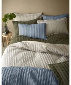 Khaki kétszemélyes-hosszabbított ágyneműhuzat 230x220 cm Tamba Stripe – Pineapple Elephant