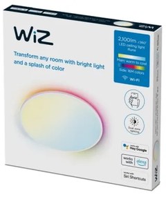 WiZ - LED RGBW Dimmelhető mennyezeti lámpa RUNE LED/21W/230V fehér Wi-Fi
