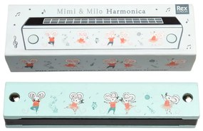 Játékhangszer Harmonica Mimi and Milo – Rex London