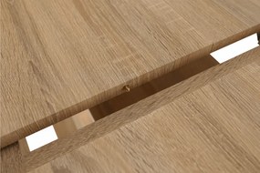 Étkezőasztal, tölgy, 160-200x90 cm, BONET NEW TIP 2