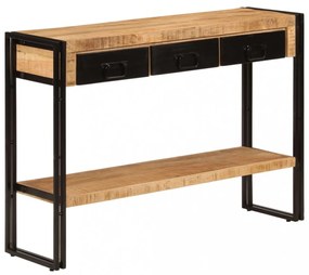 tömör mangófa tálalóasztal 110 x 30 x 76 cm