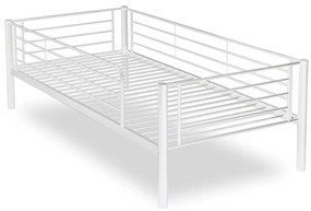 Emeletes Fém Ágykeret Fehér Színben. 90x200 cm RODEZ