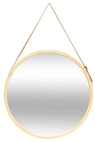 5five - LOFT fali tükör átm. 50 cm bambusz