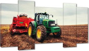 Képek 120x65 Traktor szántás mező farmer