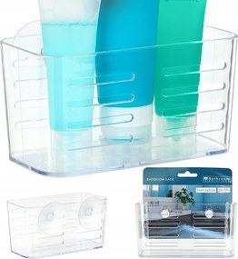 Fürdőszobai polc tapadókorongos fali zuhany kiegészítők