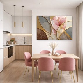 DUBLEZ | Modern art deco kép - Szépség a márványban | Prémium UV nyomtatás