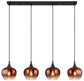 Globo 15548-4HG - Csillár zsinóron MAXY 4xE27/40W/230V réz