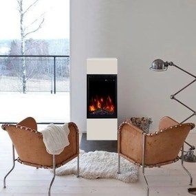 Elektromos kandalló Aflamo Milos 40 White