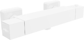 Mexen Cube  termostátos zuhanycsap , fehér - 77200-20 Zuhany csap falra