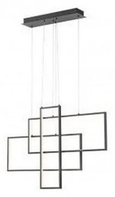 Redo 01-2315 - LED Dimmelhető csillár zsinóron PLANA LED/60W/230V fekete