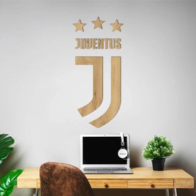 DUBLEZ | Fából készült logó - Juventus