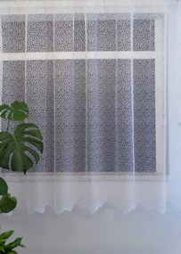 Mg Függöny 125/054 Fehér 300x180cm Kész Szalaggal M