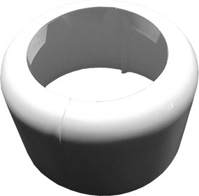 HL 7.WE WC-rozetta (takarórózsa), 2 részes, fehér