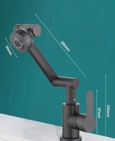 Genom Univerzális Forgó Csaptelep, Konyha, Fürdőszoba, Háztartási Mosogató Csaptelep, Hideg És Meleg Csaptelep