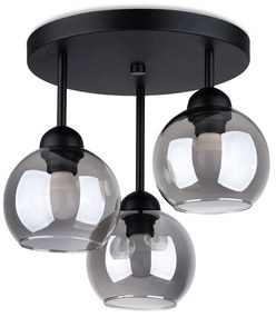 Fekete mennyezeti lámpa ø 15 cm Grande – Nice Lamps