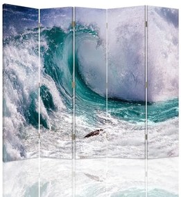 Gario Paraván Stormy wave Méret: 180 x 170 cm, Kivitelezés: Forgó paraván 360°