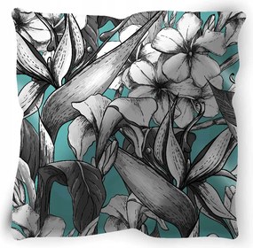 Dekoratív Párnahuzat Vad Orchidea 40X40 CM