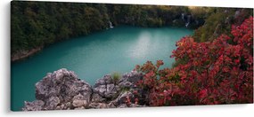 Tájkép (120x50 cm)