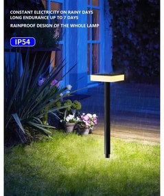 Immax NEO 07911L - LED RGB dimmelhető napelemes lámpa 1W/5V IP54 Tuya