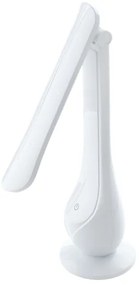 LED Dimmelhető újratölthető asztali lámpa LILLY LED/4W/5V 1200 mAh fehér