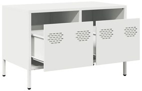 fehér hidegen hengerelt acél TV-szekrény 68 x 39 x 43,5 cm