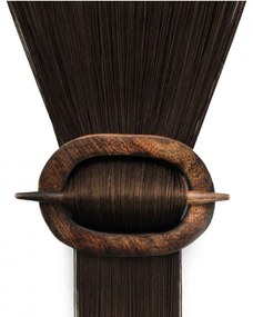 Függöny SPAGETTI(zsinórfüggöny) sötétbarna 90x280