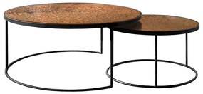 Konferencia asztal Bronze Copper Nesting (2 darabos szett) - Ethnicraft