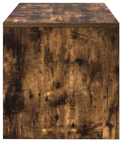 füstös tölgy színű szerelt fa TV-szekrény 60x40x40 cm