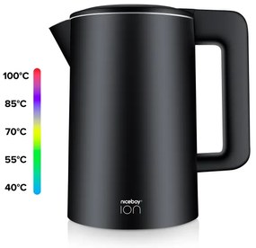 Niceboy ION ThermoKettle TK5 - Vízforraló hőszabályozással 1,7 l 2200W/230V fekete