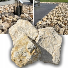 Golden Sand Kerti Kő Gabion Dekoratív Bézs Dekoratív 6-10CM 1KG