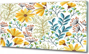 Fotó vászonkép edzett üveg Orchidea 100x70