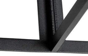 Modern mennyezeti lámpa fekete 2-lámpás - Cela