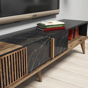 Milan - Walnut, Black
