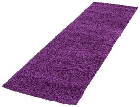 Sötétlila futószőnyeg 80x250 cm Life – Ayyildiz Carpets