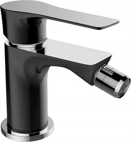 Bidé Csaptelep Fekete Króm, Bidé Dugóval