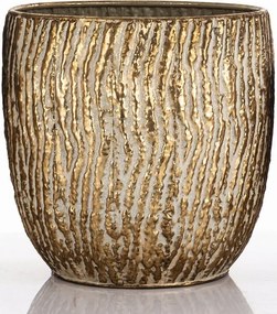 Dekorációs virágtartó arany-öregített 34,5x36x36m R.l Art-Pol 177427