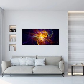 Absztrakt kép (120x50 cm)