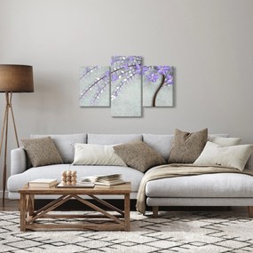 Kép - Lila eső (90x60 cm)