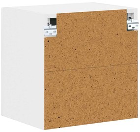 Fali konyhaszekrény 2 pcs Fehér 40 x 31 x 40 cm Faanyag
