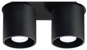 Sollux SL.0054 - Spotlámpa ORBIS 2 2xGU10/40W/230V fekete