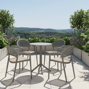 Kerti asztal, szürke, SAILOR