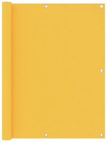 sárga oxford-szövet erkélyparaván 120 x 500 cm