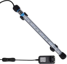 vidaXL Kék LED-es akváriumlámpa 28 cm