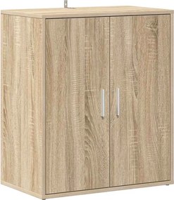 vidaXL sonoma tölgy színű szerelt fa cipősszekrény 60 x 35 x 70 cm