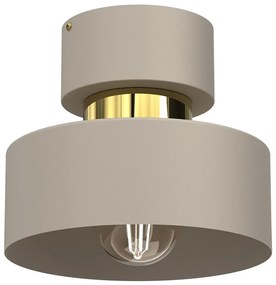 Luminex Mennyezeti lámpa MARTI 1xE27/15W/230V bézs/arany 9928