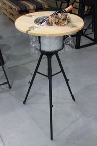 Borhűtő asztalocska 96cm