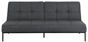 Sötétszürke kinyitható kanapé 198 cm Perugia – Actona